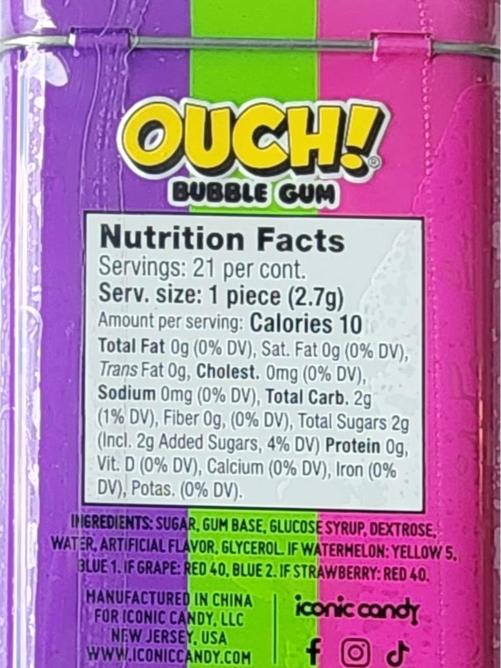Ouch! Bubble Gum
