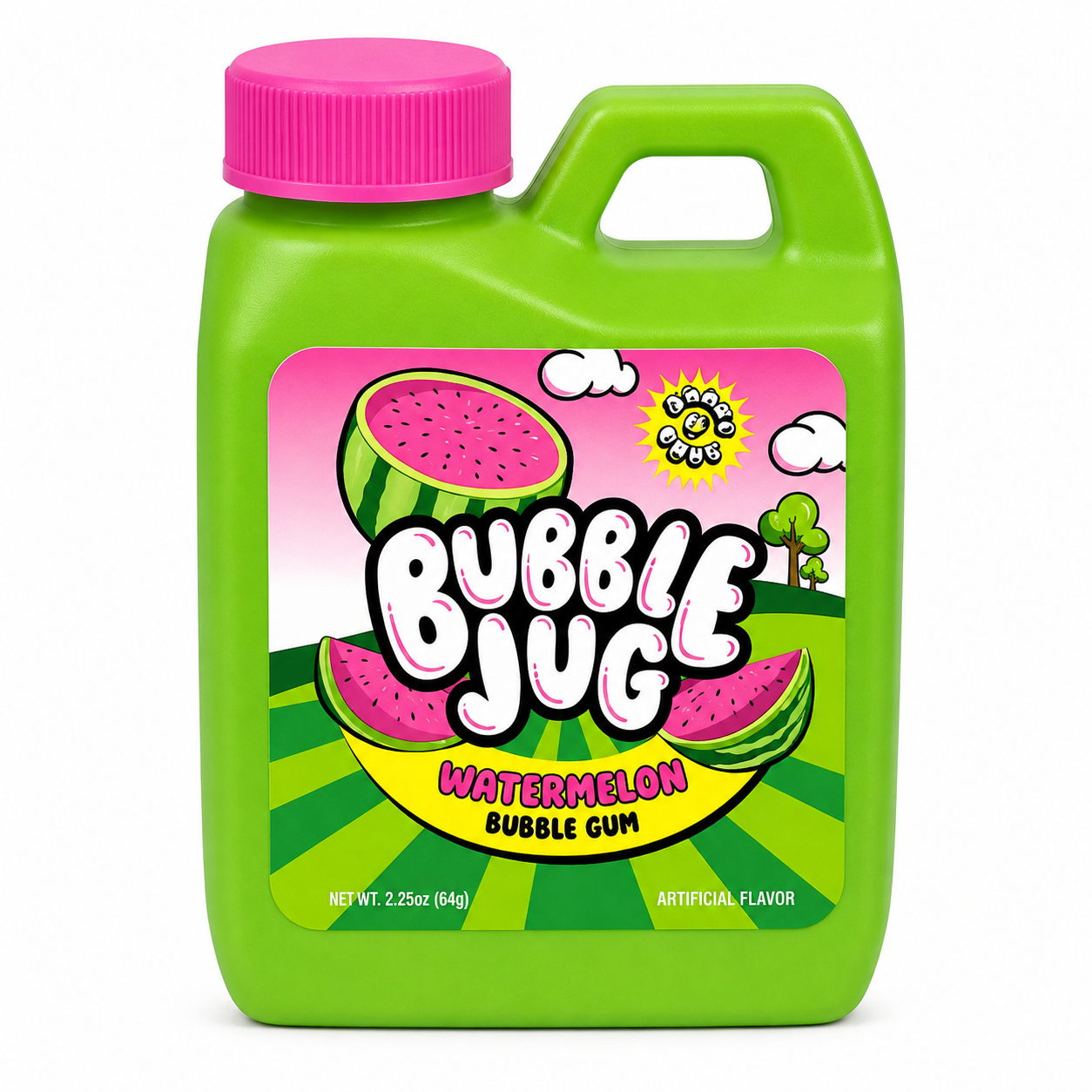 Bubble Jug Nostalgic Gum | Pack of 3 | Watermelon