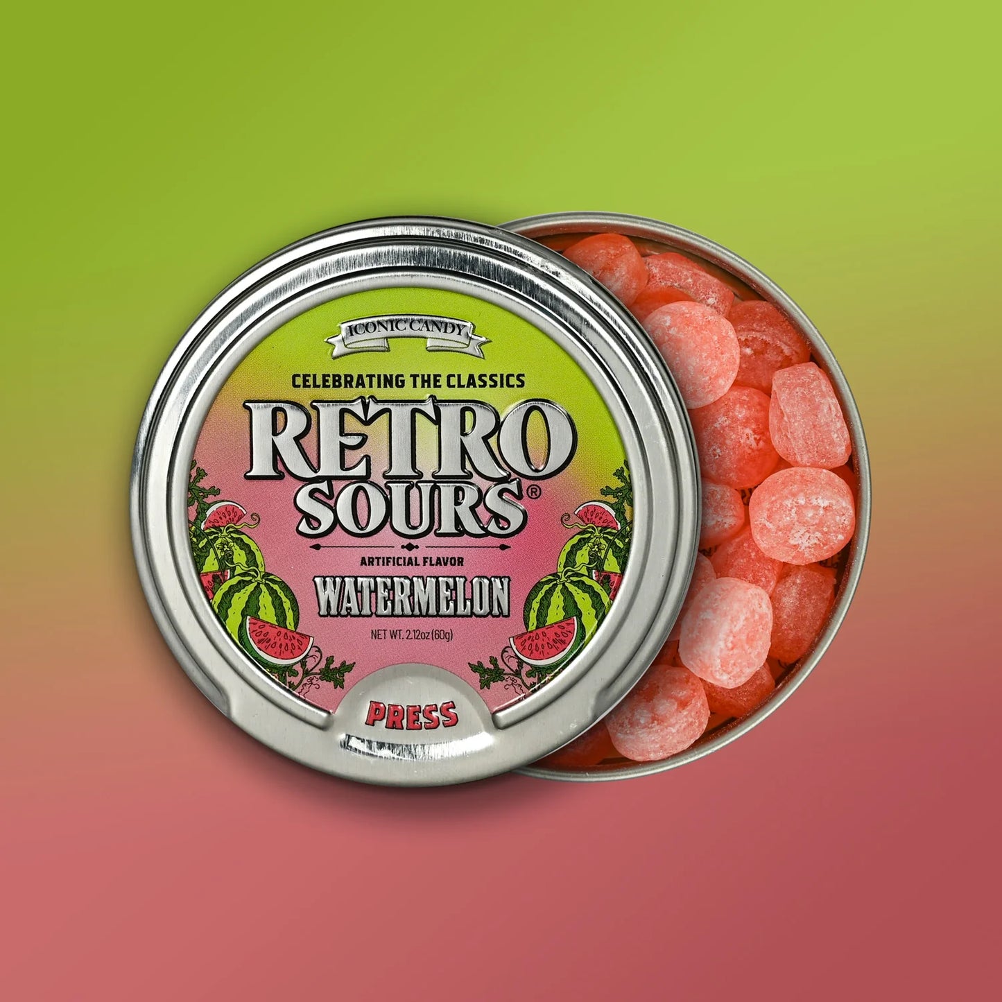 Retro Sours Watermelon