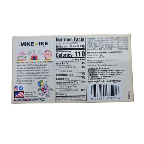 Mike and Ike Cotton Candy