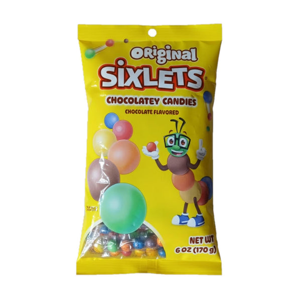 Original Sixlets Chocolatey Candy, 6oz