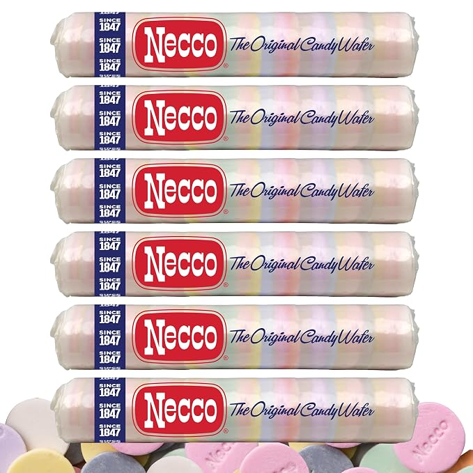 Necco Original Candy Wafers Assorted Flavor 12oz
