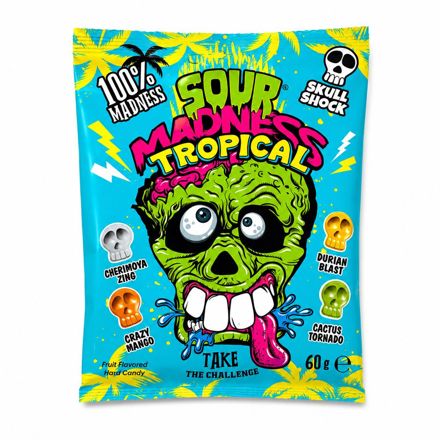 Imported Sour Madness Tropical Hard Candy 60g