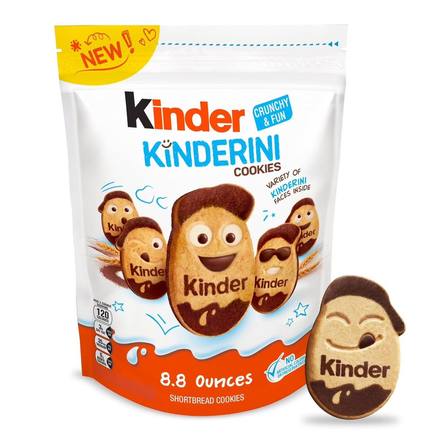 Kinder Kinderini Shortbread Cookies 8.8 oz