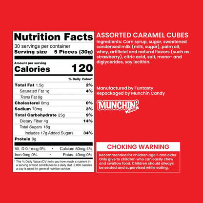 Assorted Caramel Cubes