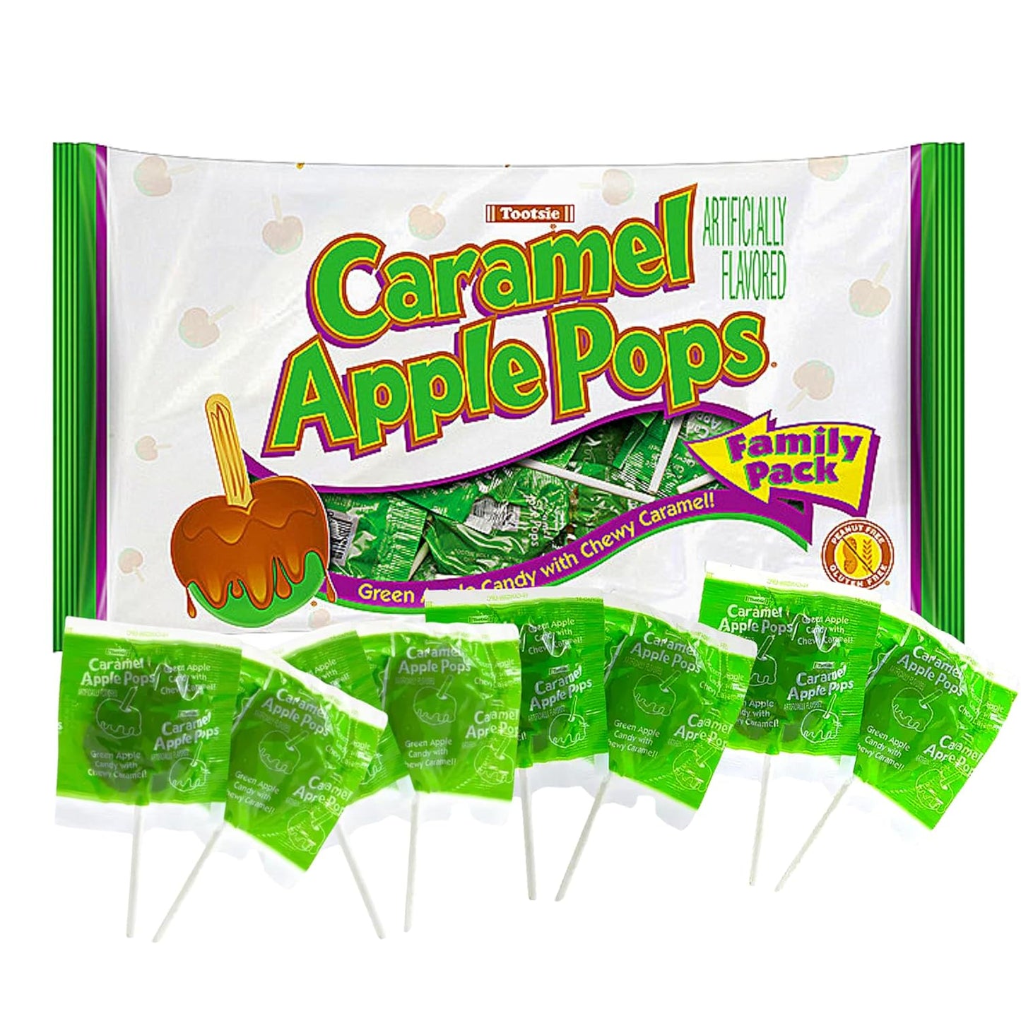 Tootsie Caramel Apple Pops