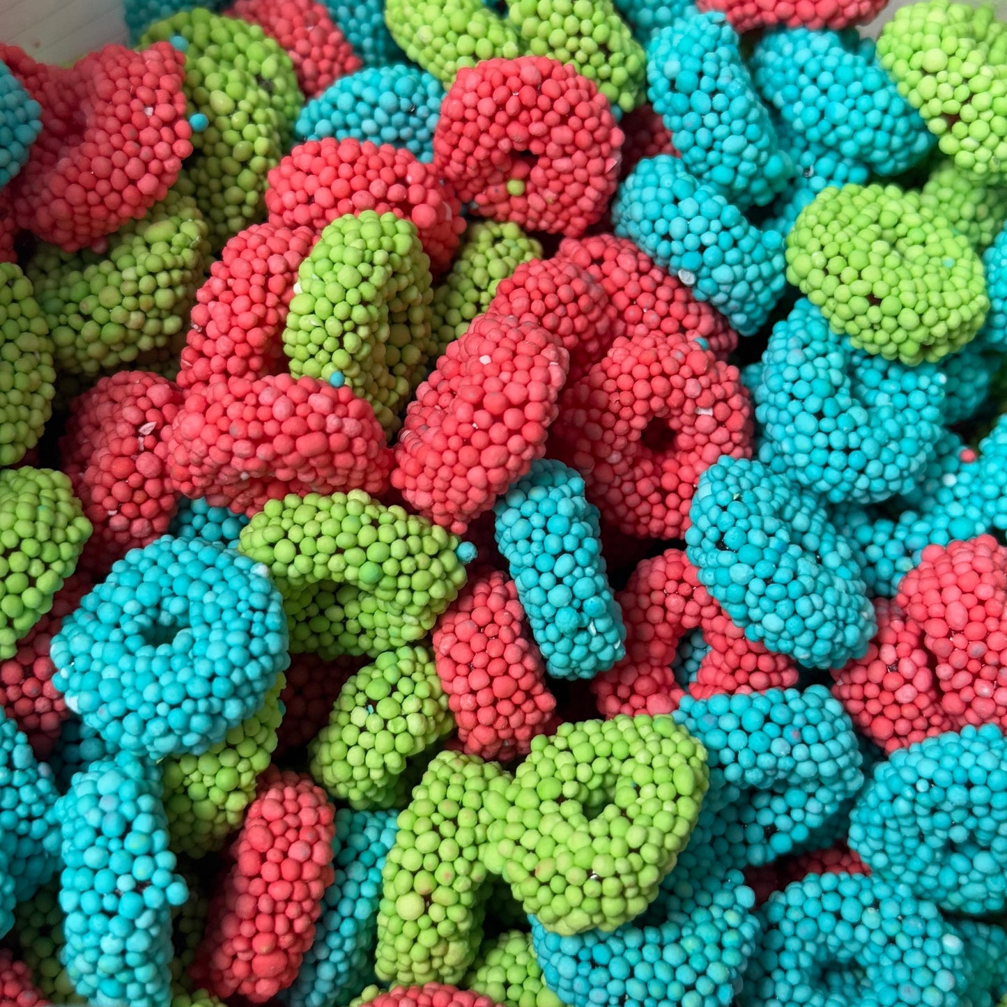 Cosmic Sour Candy Coated Gummy Rings