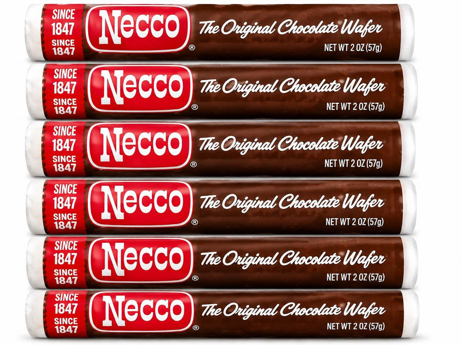 Necco Original Candy Wafers Chocolate Flavor 12oz