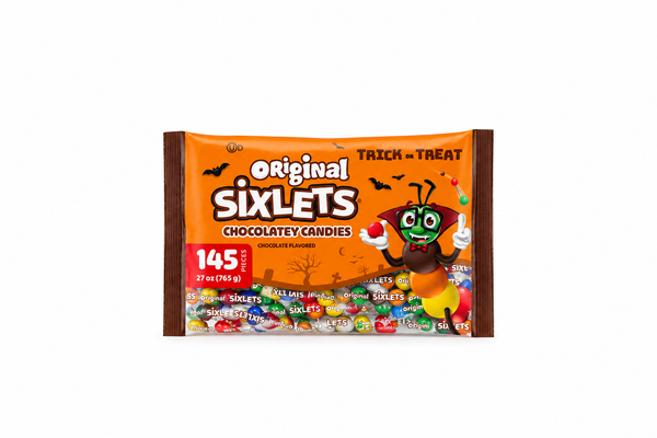 Original Sixlets Chocolatey Candy Snack-145 Pieces, 27 oz