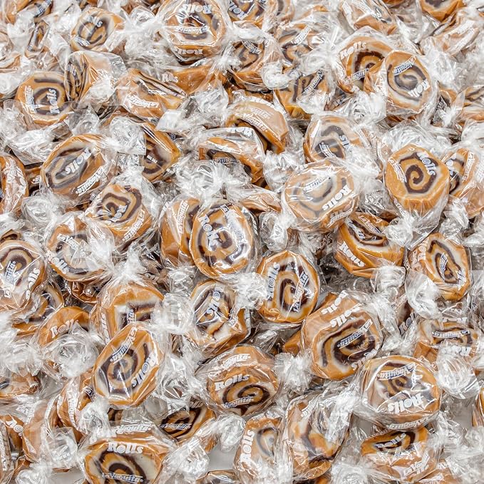 Caramel Chocolate Rolls- Rich Caramel & Chocolate Swirl Rolls