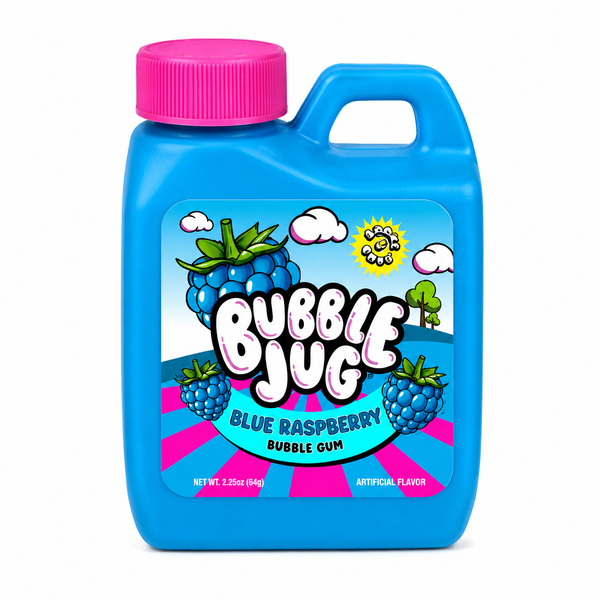 Bubble Jug Nostalgic Gum | Pack of 3 | blue Raspberry