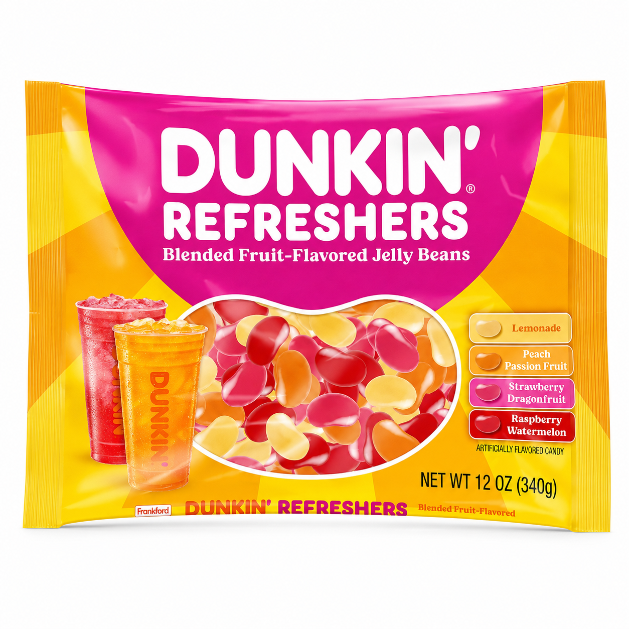 Dunkin' Refreshers Fruit Flavored Jelly Beans 12oz