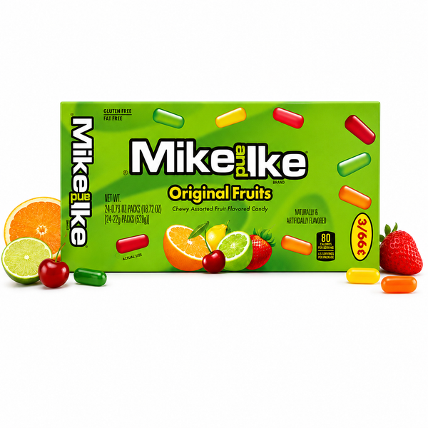 Mike and Ike Original Fruits - 24ct