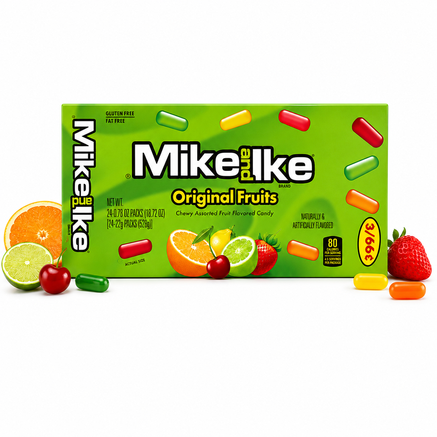 Mike and Ike Original Fruits - 24ct