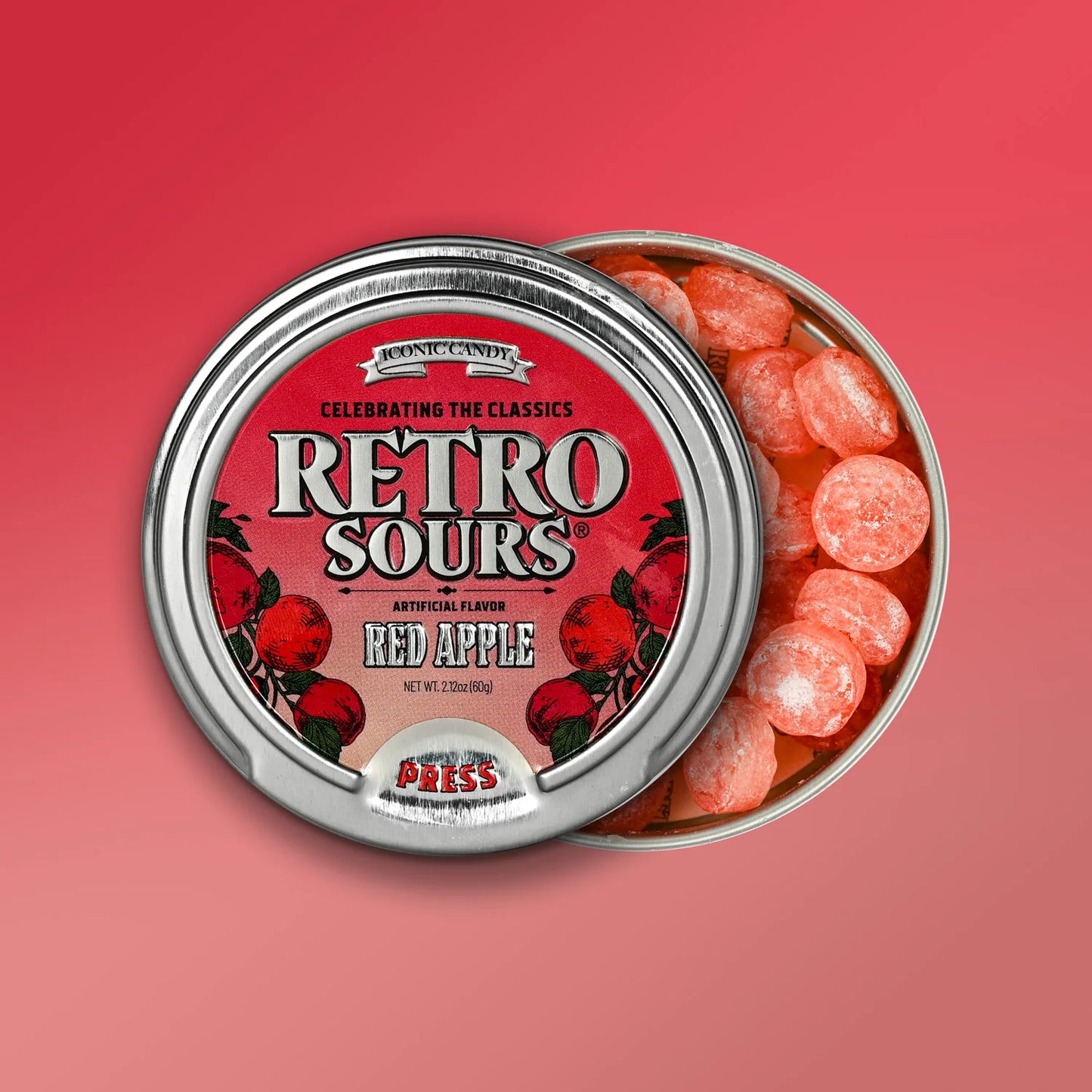 Retro Sours Red Apple