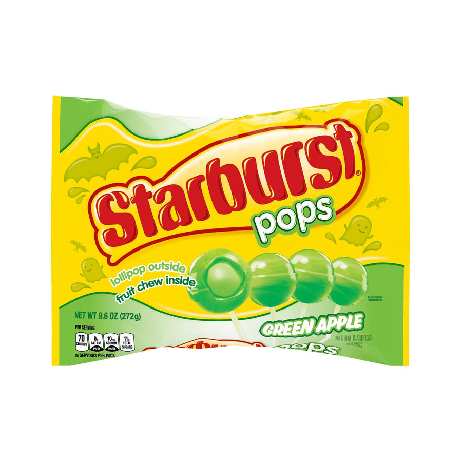 Starburst Filled Green Apple Lollipops 9.6 oz.