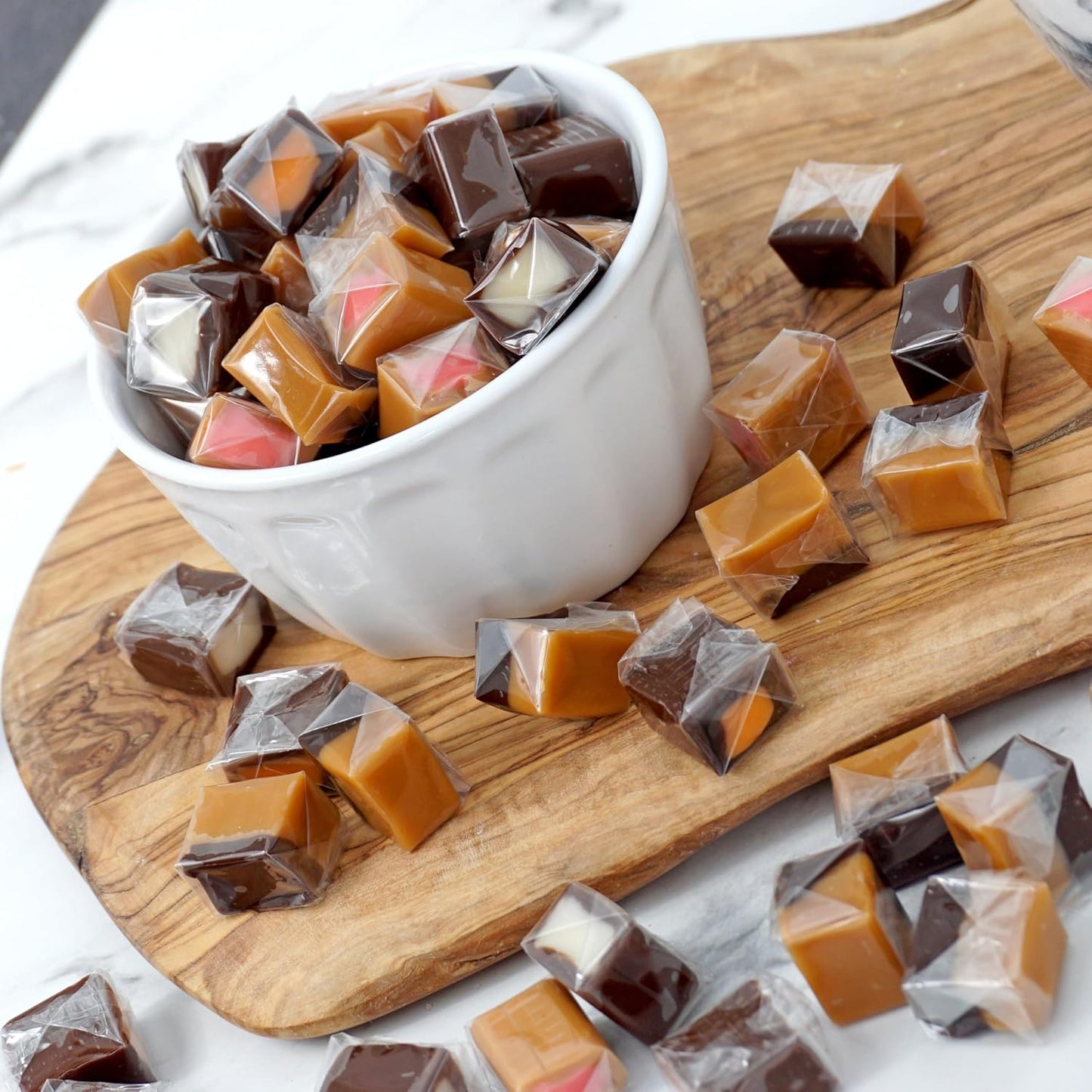 Assorted Caramel Cubes