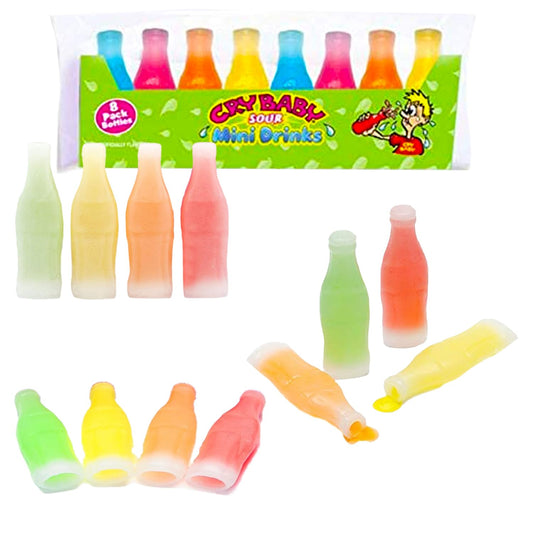 Sour Wax Bottle Candy