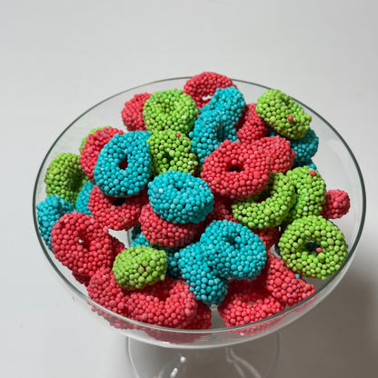 Cosmic Sour Candy Coated Gummy Rings