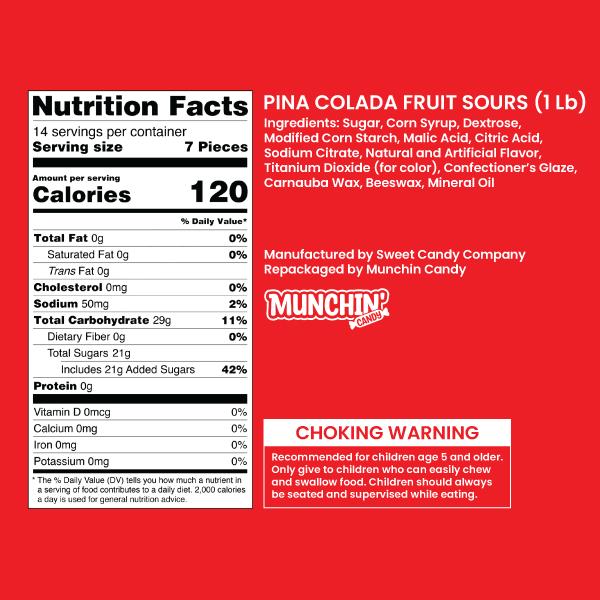 Pina Colada Fruit Sours