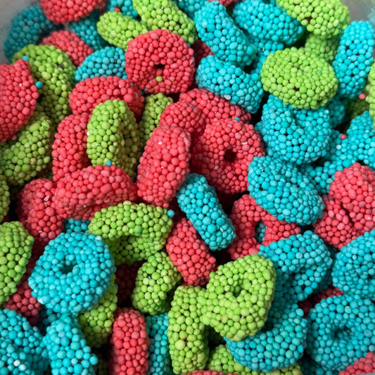 Cosmic Sour Candy Coated Gummy Rings