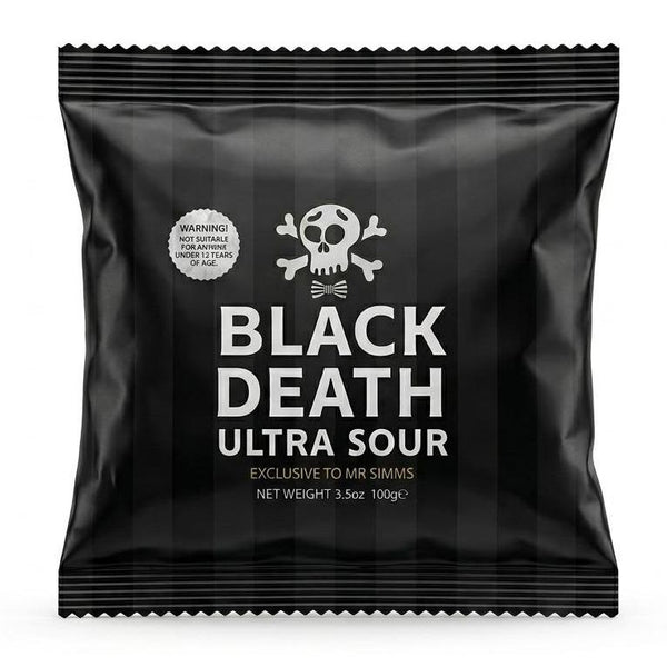 Black Death Ultra Sour Balls 3.5oz