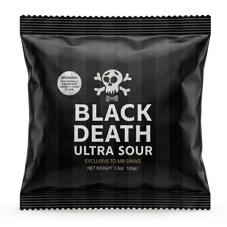 Black Death Ultra Sour Balls 3.5oz