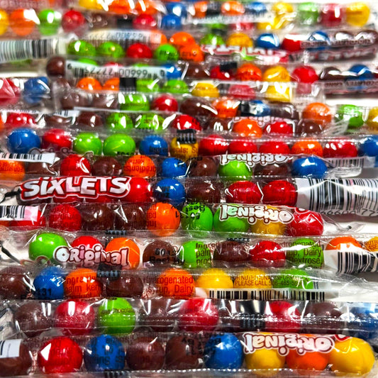Sixlets Chocolatey Candy (18 Tubes)
