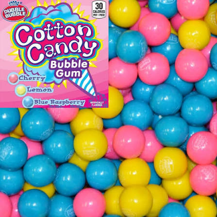 Dubble Bubble Cotton Candy Gum Ball