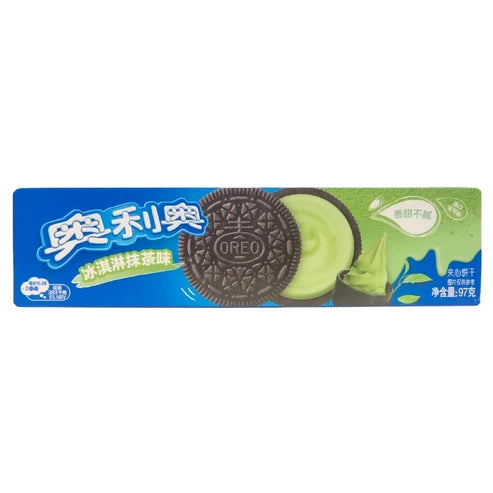 Imported Vegetarian Matcha Ice Cream Oreo Cookies 97g